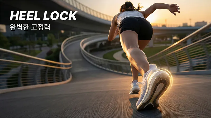 러닝화 힐카운터 지지력, 뒤꿈치 안정성 및 아킬레스건 보호